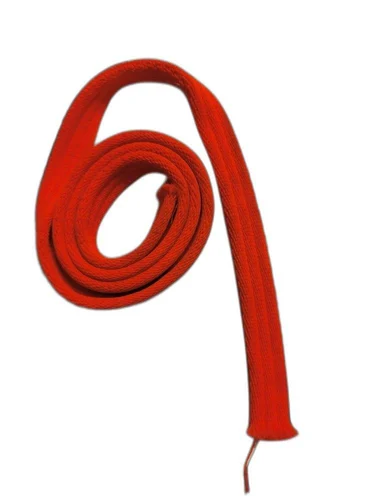 Red Polyester cution web