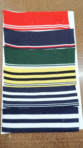 Cotton regular collar rib