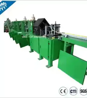 Automatic 40m/min Paper Angle Board Machine