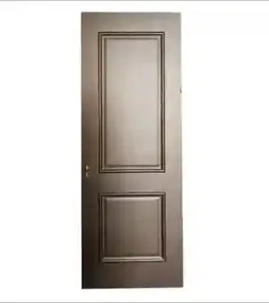 Customized Luxury Style Two Panel Pvc Vinyl Door
