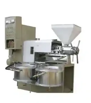 Silver Oil Press Machine