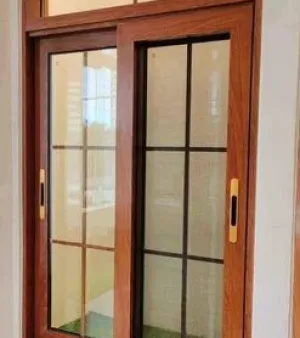 Teak Wood Sliding Window