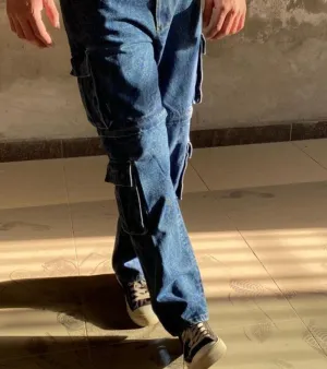 Cargo Denim Jeans