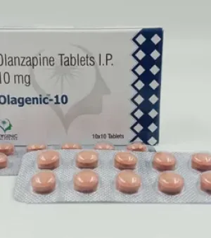 Olanzapine 10mg, Packaging Size: 10x10