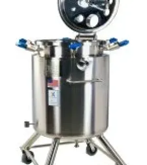 Stainless Steel Jacketed Mixing Vessel