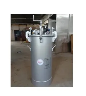 Aluminium Alloy Silver Pressure Feed Pot