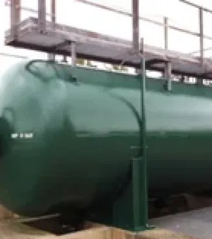 Galvanized Iron Surge Tank, Storage : Chemical