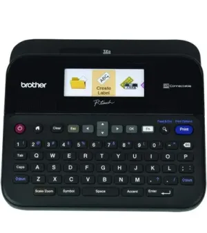 PC-Connectable Label Printer, Colour : Black