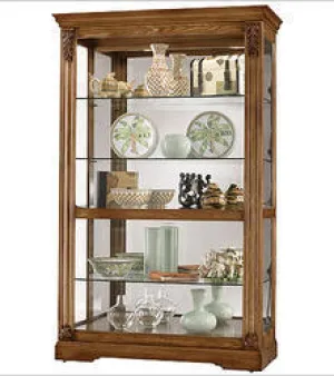 Curio Cabinet, Colour : Brown