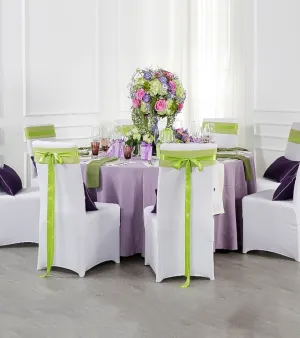 Hotel Banquet Decoration Chair Cover Mat Linen Table Runner Table Cloth