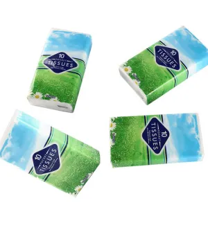 Facial Tissue Pocket Size Everyday Tissue Pocket Sale Bulk Pocket Tissue Packs