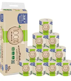 Wholesale 3/4Ply Customize Soft Strong Clean Virgin Wood Pulp Bulk Toilet Paper Loo Roll Bog Roll Facial Tissue Toilet Paper