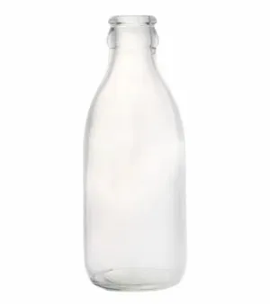 Milk Glass Bottle