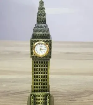 Metal big ben table clock