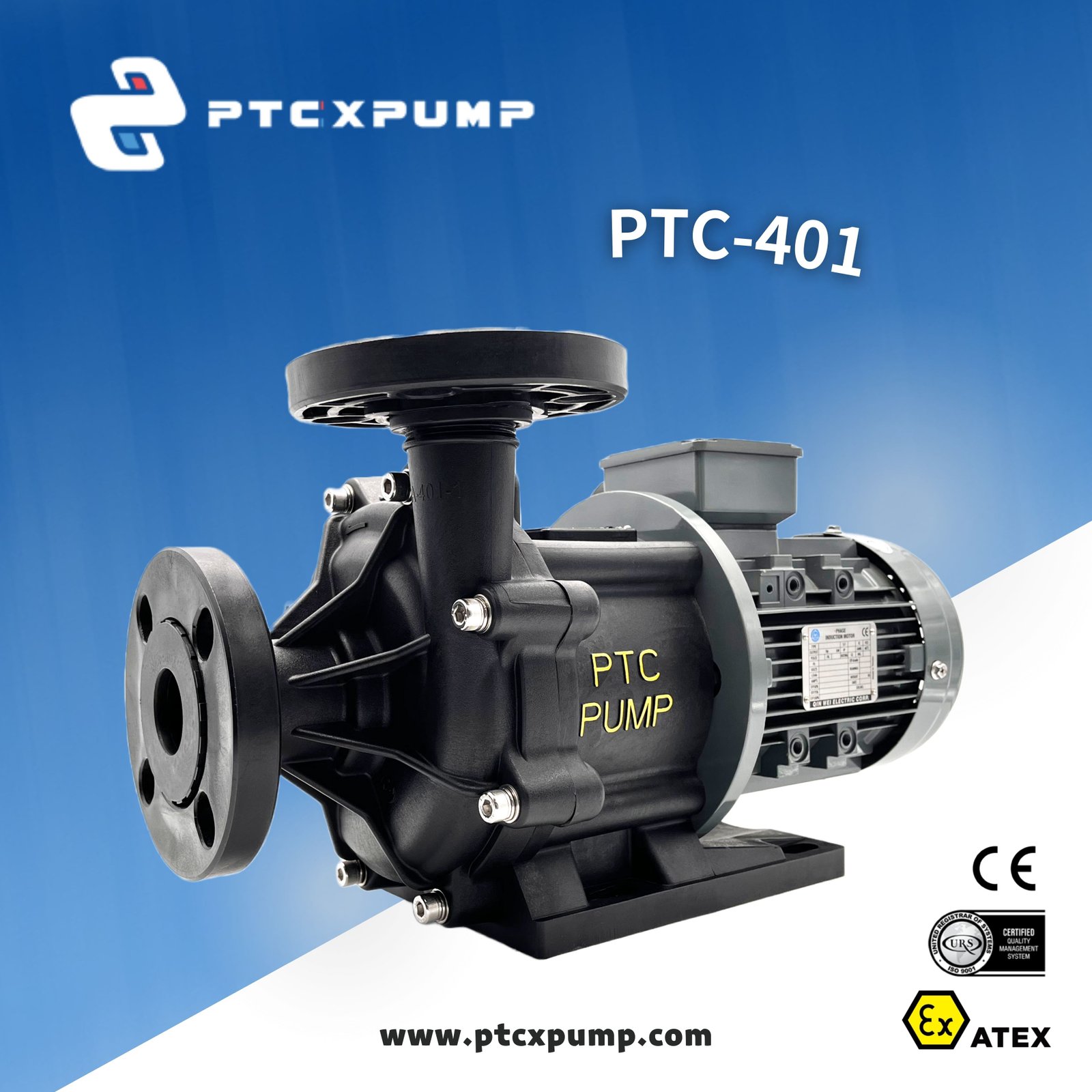 Sealless Magnetic Drive Pump - PTC-401