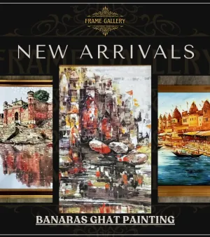 Banaras Ghat Painting