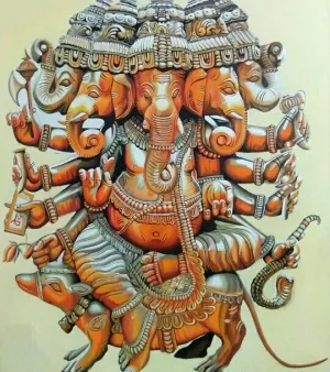 Ganesh Ji Painting