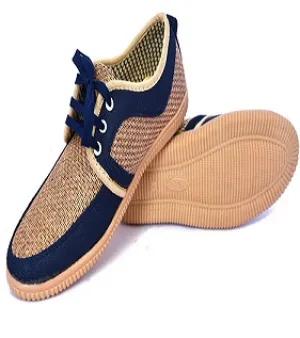 Blue Jute Shoes