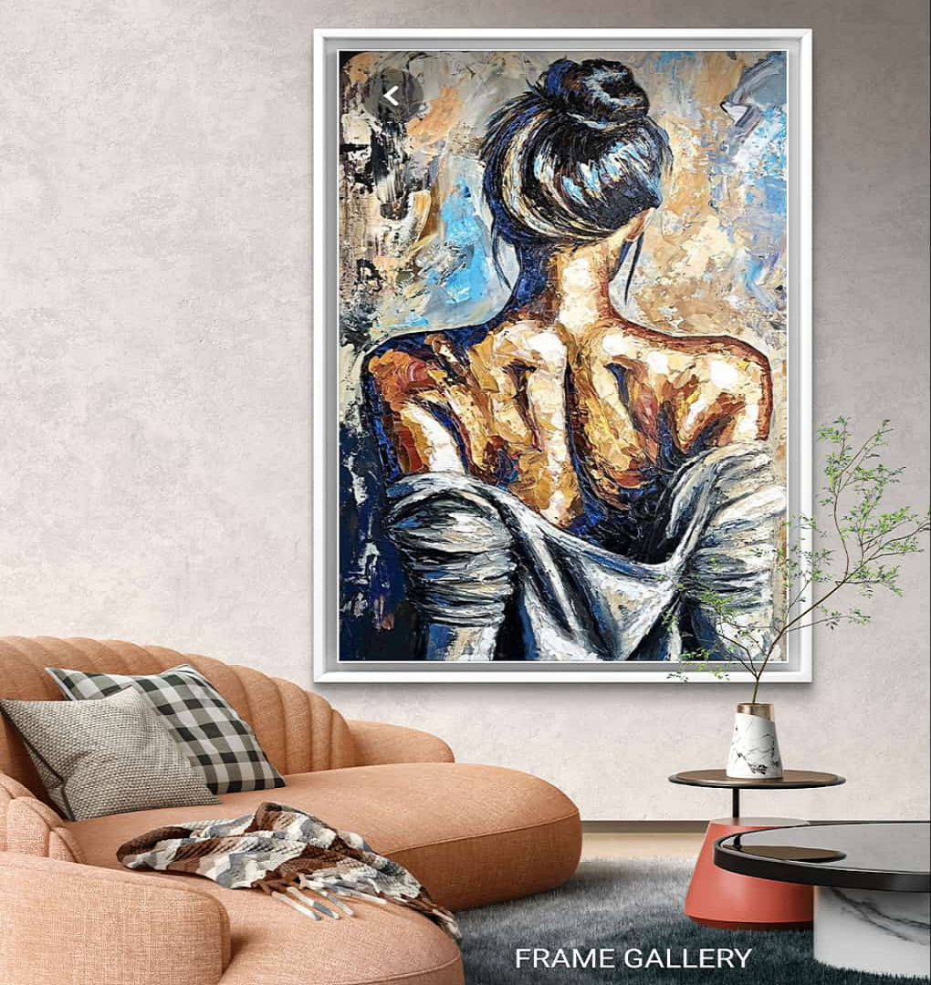 Woman Canvas Painting
