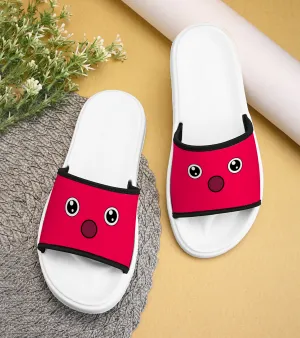 Moody Face Printed Women Slippers