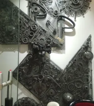 Metal Wall Mural