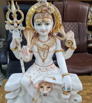 Shiva Marble Statue