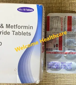 GLICLIZE-M 80mg TABLET