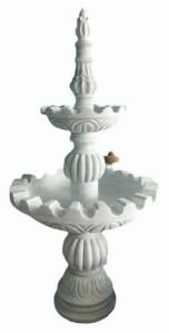 2 Tier Marble Stone Water Fountain