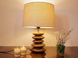 Mango Wood Floor Lamp, Type : Mango Wood