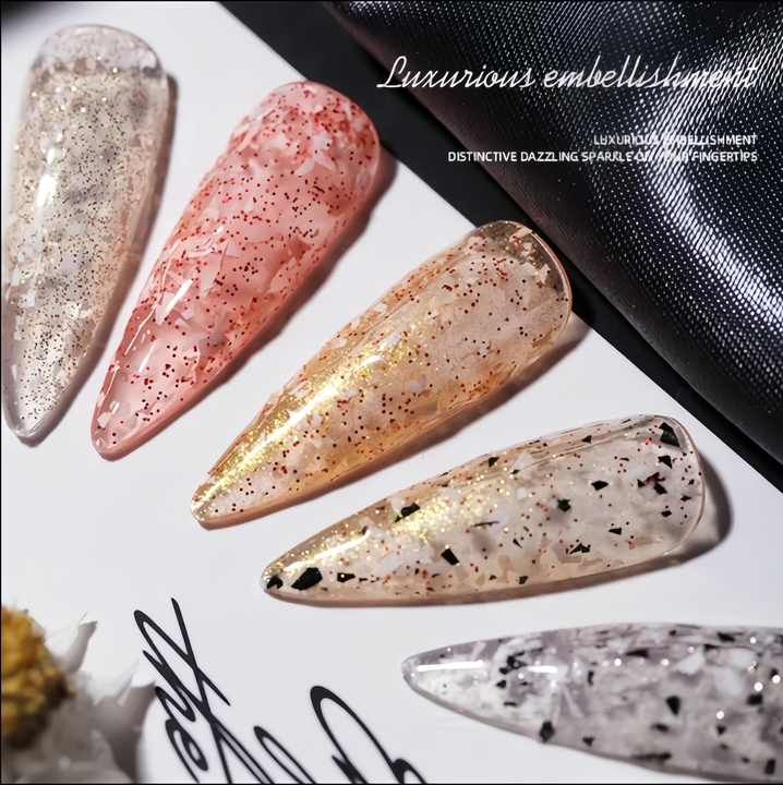 2024 New Professional Nail Products Nail Salon Nail Gel Customizable 5 Colour UV/LED Lamp Gel Polish