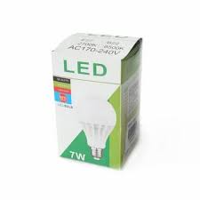 led bulb box