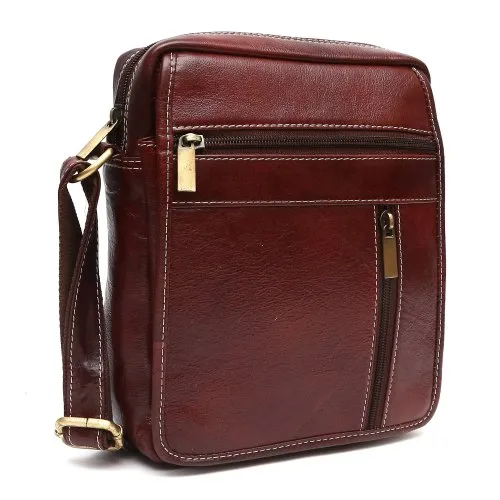 Leather Messenger Bag