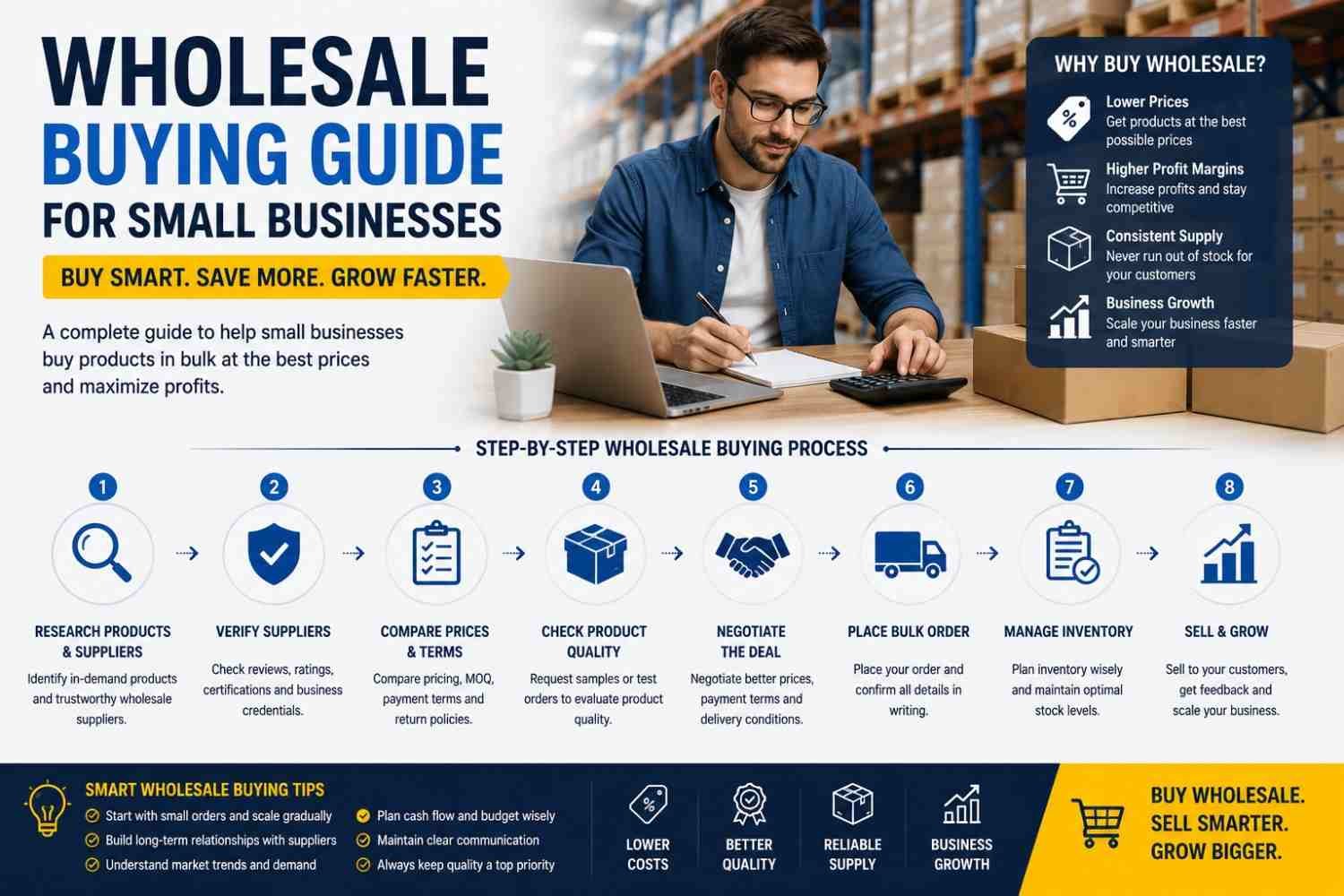 Wholesale buying guide for small businesses