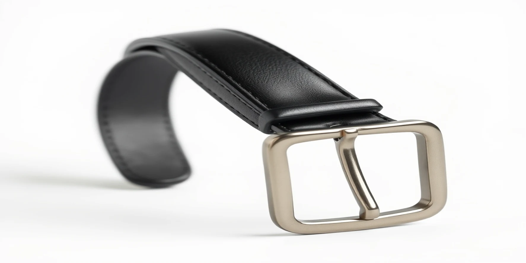 Black Leather Belt
