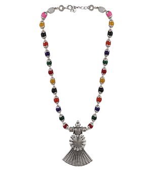 Beaded Pendant Necklace