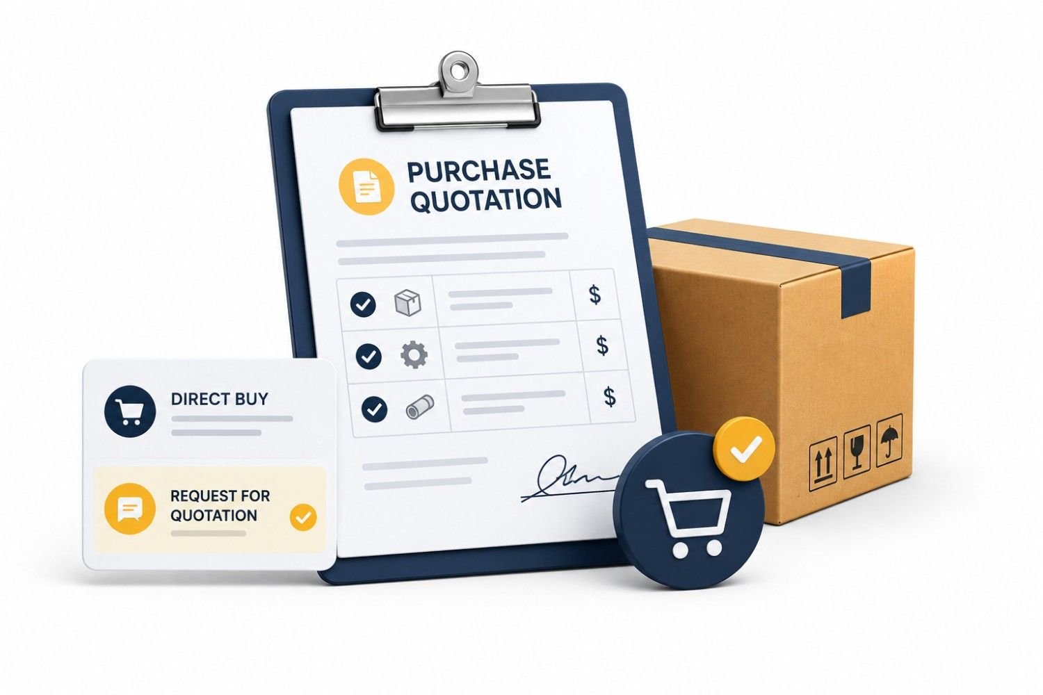 Buying path and sourcing workflow