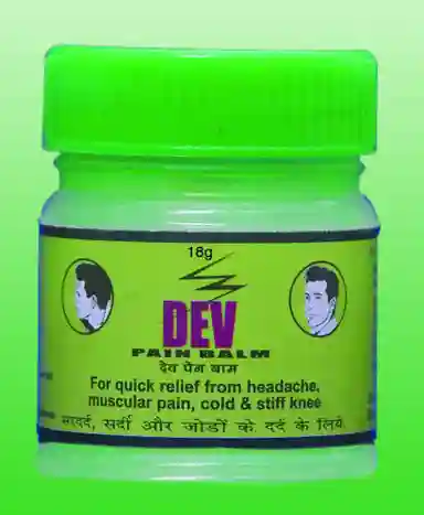 Pain Balm colour- green