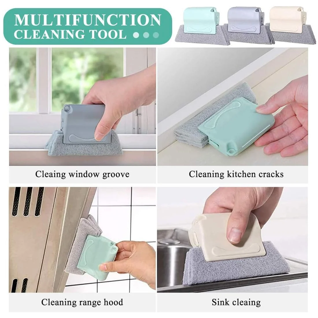 Window Groove Cleaning Brush