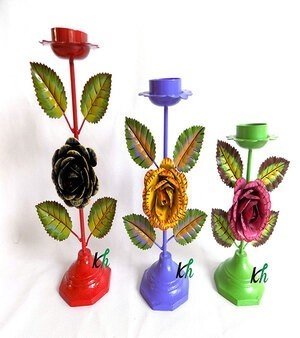 ROSE CANDLE STAND