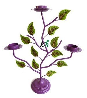 LEAF DESIGN CANDLE HOLDER