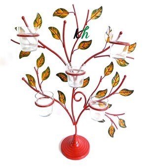 TREE SHAPE T-LIGHT HOLDER