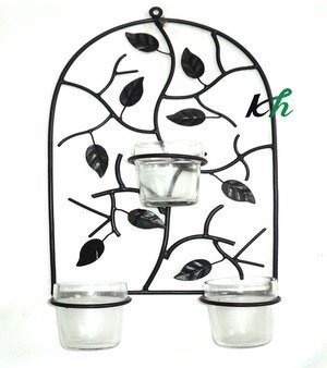 WALL DECORATIVE T-LIGHT HOLDER