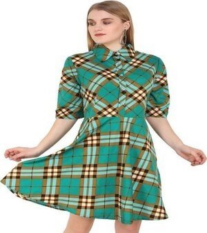 Shirt Dress Button Up