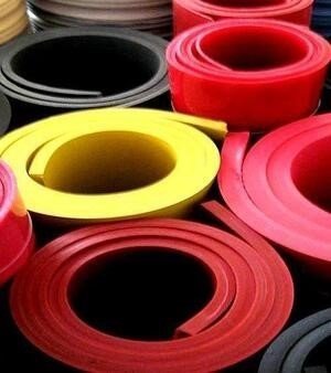 Yellow Natural Rubber Sheets