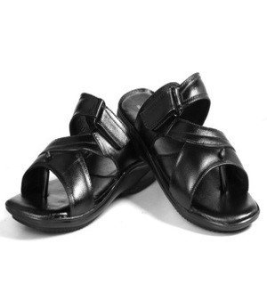 Mens Black Slippers,