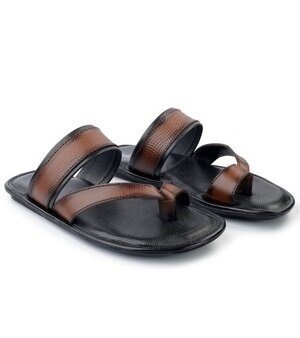 Mens Leather Slipper