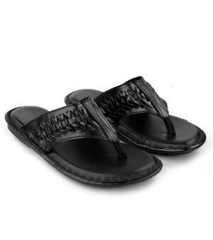 Mens Leather Slipper