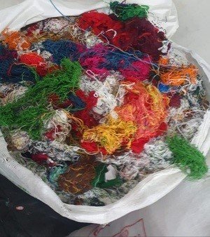 Cotton Yarn Waste(3nd Quality Color-2)
