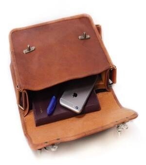 Leather side Bag
