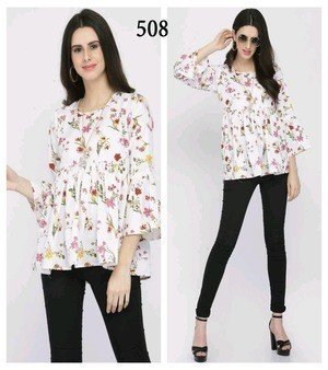 Girls Top White